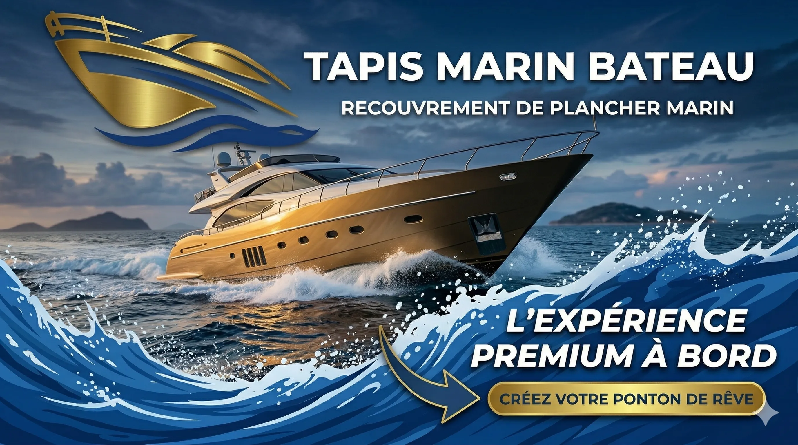 recouvrement plancher ponton